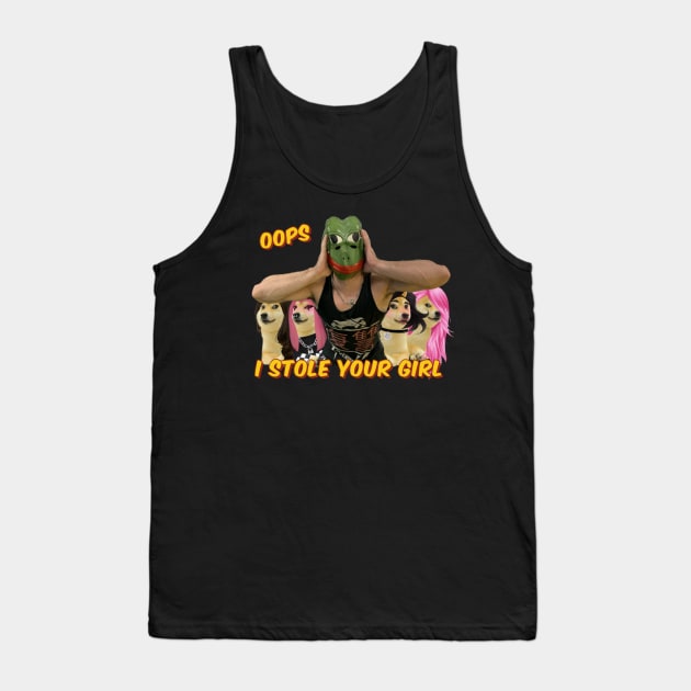 Pepe Oops Tank Top by RKBJJ